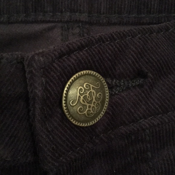 Jessica Simpson Navy Blue Corduroy Pants Size 30 - Picture 6 of 11